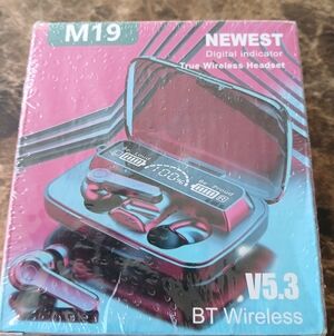 M19 True Wireless Headset with Charging Case